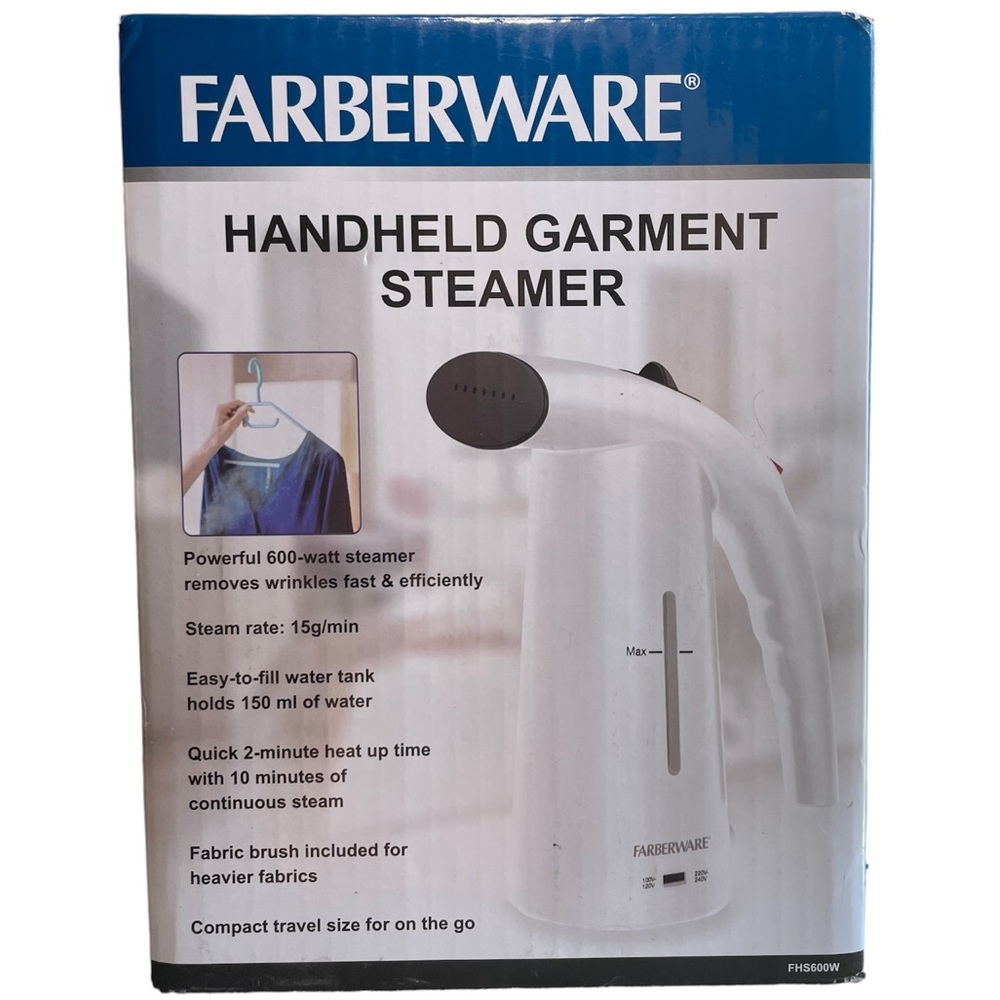 Farberware  Handheld Garment Steamer white